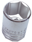 1-7/16 x 2-1/8" - 1/2" Drive - 12 Point - Standard Socket - Benchmark Tooling