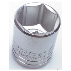 11/16″ × 1 1/2″-1/2″ Drive-6 Point - Standard Socket - Benchmark Tooling