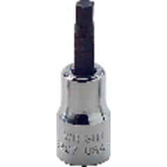 1/4″ × 2 3/32″ Overall Length-3/8″ Drive - Hex Bit Socket - Benchmark Tooling