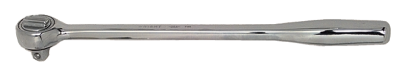 10" OAL - 3/8'' Drive - Round Head - Extra Long Reversible Ratchet - Plain Handle - Benchmark Tooling