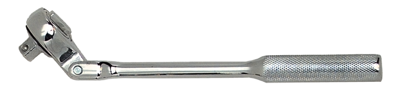 9-11/16" OAL - 3/8'' Drive - Flex Head - Reversible Ratchet - Knurled Handle - Benchmark Tooling