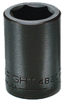 35mm x 57.15mm OAL - 3/4" Drive - 6 Point - Metric Impact Socket - Benchmark Tooling