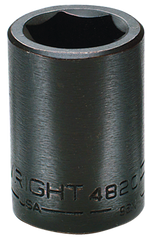 1-3/16 x 2-1/8" OAL - 3/4'' Drive - 6 Point - Standard Impact Socket - Benchmark Tooling