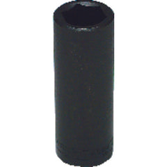 23 mm × 78.58 mm Overall Length-1/2″ Drive-6 Point - Metric Deep Impact Socket - Benchmark Tooling