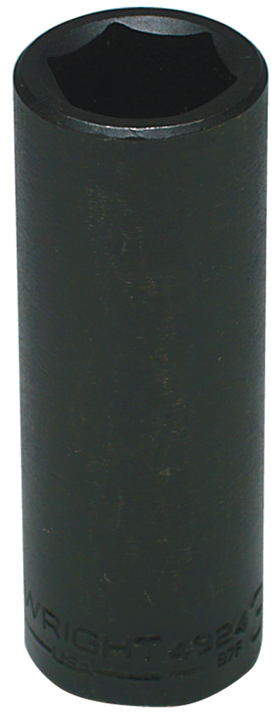 36mm x 88.9mm OAL - 1/2'' Drive - 6 Point - Metric Deep Impact Socket - Benchmark Tooling