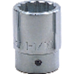 15/16″ × 1 3/8″-3/8″ Drive-12 Point - Standard Socket - Benchmark Tooling