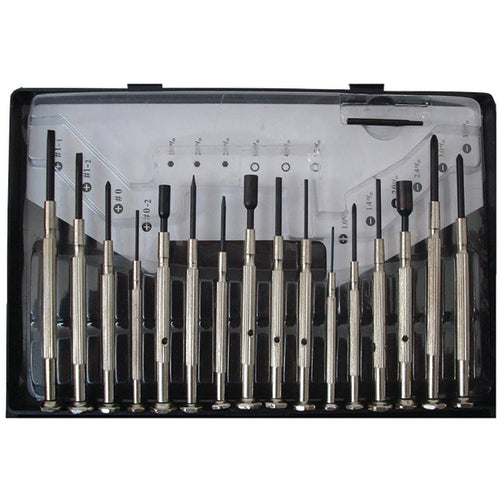 16PC SCREW & NUT DRIVER SET - Benchmark Tooling