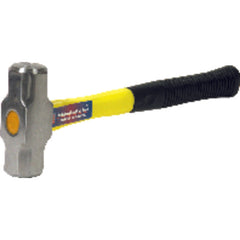 ‎Double Faced Engineers Hammer - 3.0 lbs-16″ Fiberglass Handle - Benchmark Tooling