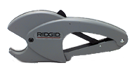 Ridgid Pipe & Tube Cutter -- 1/8 thru 1-1/2'' Capacity-Plastic Cutting - Benchmark Tooling