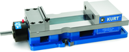 Plain Anglock Vise - Model #HD691- 6" Jaw Width- Hydraulic - Benchmark Tooling