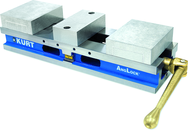 HDL Double Lock Vise- 6" Jaw Width- w/Aluminum Jaw Kit - Benchmark Tooling