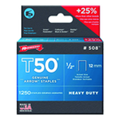 1/2″ / 12 mm - T50–1250 Standard Pack - Staples - Benchmark Tooling