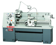 Geared Head Lathe - #TRL1340 - 13-3/8" Swing; 40" Between Centers; 5 & 2-1/2 HP Motor; D1-4 Camlock Spindle - Benchmark Tooling