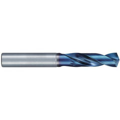 5/8″ Dia. × 16 mm Shank × 58 mm Flute Length × 114 mm OAL, Stub, 135°, Aqua Revo D, 2 Flute, External, Solid Carbide Drill - Exact Industrial Supply