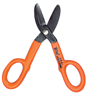 1-3/4'' Blade Length - 7'' Overall Length - Straight Cutting - Straight Patter Snips - Benchmark Tooling