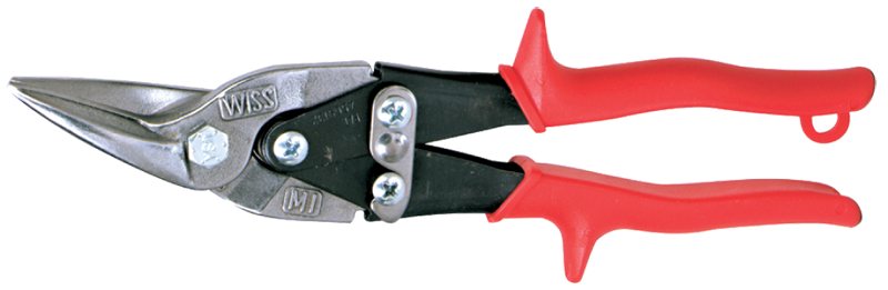 1-3/8'' Blade Length - 9-3/4'' Overall Length - Straight Cutting - Metalmaster Compound Action Snips - Benchmark Tooling