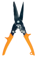 3'' Blade Length - 10-1/2'' Overall Length - Straight Cutting - MultiMaster Snips - Benchmark Tooling