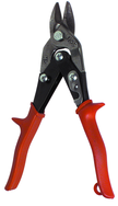 7/8'' Blade Length - 9-1/4'' Overall Length - Notch Cutting - Metalmaster Compound Action Bulldog Snips - Benchmark Tooling