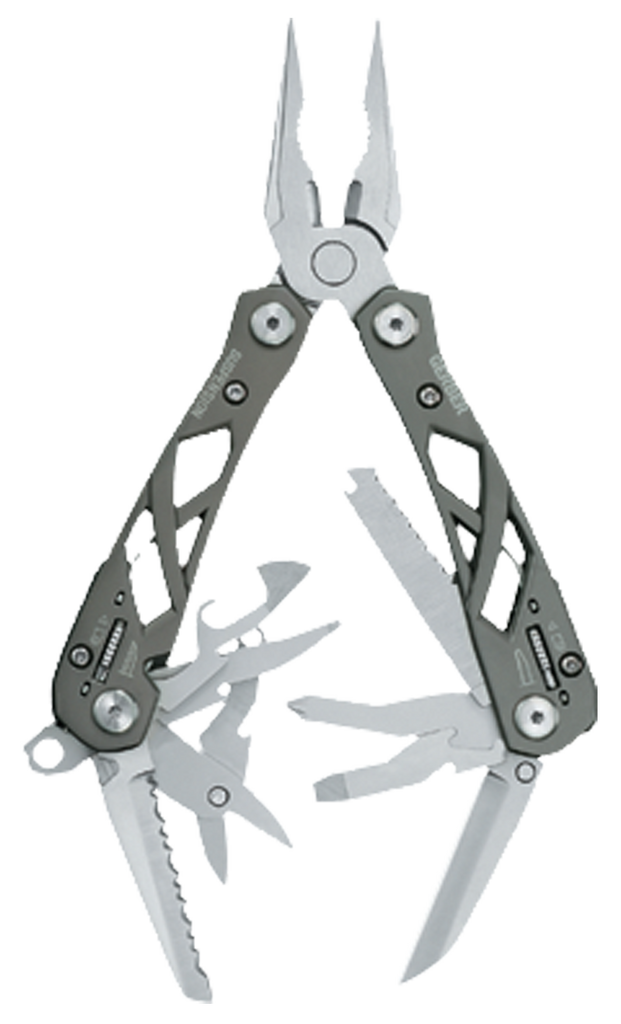 Gerber Suspension - 12 Function Multi-Plier. Comes with nylon sheath. - Benchmark Tooling