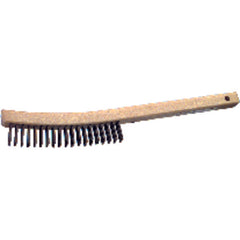 6″ × 14″ - Tempered Steel Hand Scratch Industrial Hand Brush - Benchmark Tooling