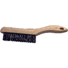 5 1/2″ × 10″ - Tempered Steel Hand Scratch Industrial Hand Brush - Benchmark Tooling