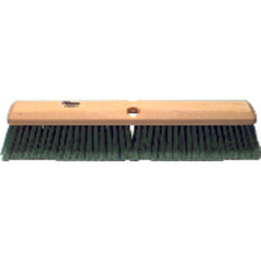 18″ - Green Fine Perma Sweep Broom With Handle - Benchmark Tooling