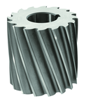 2-1/2 x 1-1/2 x 1 - HSS - Plain Milling Cutter - Light Duty - 14T - TiAlN Coated - Benchmark Tooling