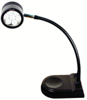 7 LED Spot Light  Dimmable  17" Flexible Gooseneck Arm  Desk Base - Benchmark Tooling