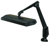 Broad Area Coverage LED Task Light  Dimmable  31" Floatng Arm  Clamp - Benchmark Tooling