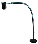 High Power LED Spot Light  Dimmable  25" Flexible Goose Arm  Magnet Base - Benchmark Tooling