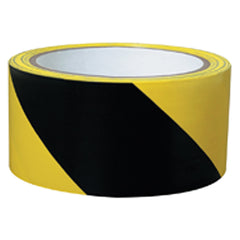 2″ × 36 yds Yellow / Black Hazard Tape - Benchmark Tooling