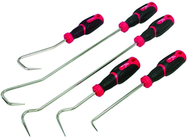 Lisle Set of 5 Hose Removers - includes #80210 Short Hose Remover, #80220 Long Hose Remover, #80230 Short Offset Remover, #80240 Long Offset Remover & #80290 Double Offset Short Remover - Benchmark Tooling