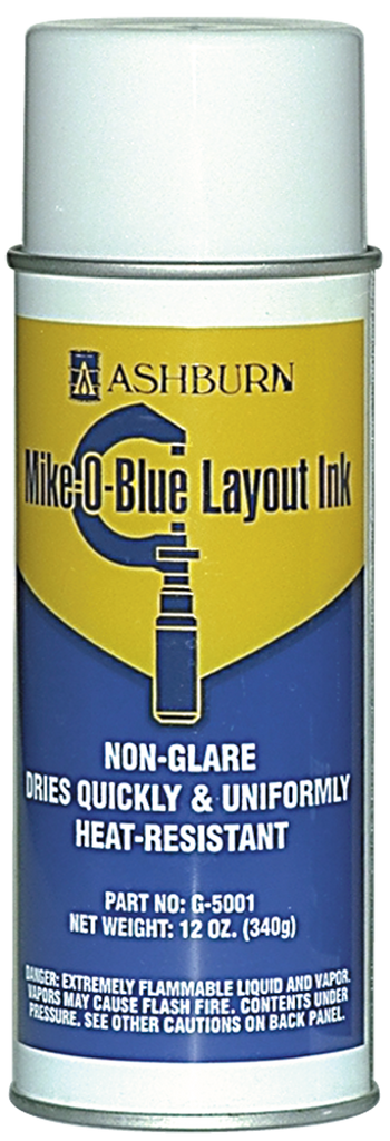 Mike-O-Blue Layout Ink - #G-5006-14 - 1 Gallon Container - Benchmark Tooling