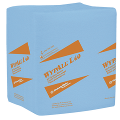 12.5 x 14.4'' - Package of 672 - WypAll L40 1/4 Fold - Benchmark Tooling