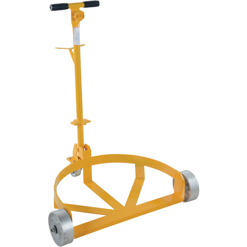 Cast Iron Lo-Profile Drum Caddie - Exact Industrial Supply