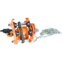 Low Headroom Chain Hoist Trolley Gear 1K - Exact Industrial Supply