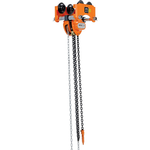 Low Headroom Chain Hoist Trolley Push 2K - Exact Industrial Supply