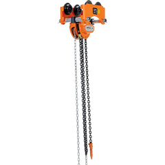 Low Headroom Chain Hoist Trolley Push 2K - Exact Industrial Supply