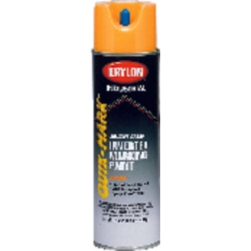 Industrial Quik-Mark Inverted Marking Paint Solvent Based Fluorescent Orange - Benchmark Tooling