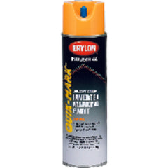 Industrial Quik-Mark Inverted Marking Paint Solvent Based Fluorescent Orange - Benchmark Tooling