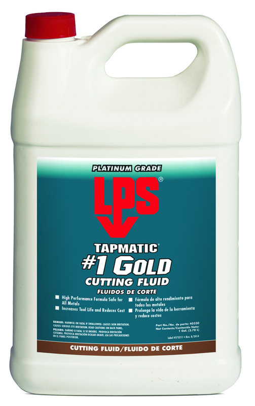 #1 Gold Cutting Fluid - 1 Gallon - Benchmark Tooling