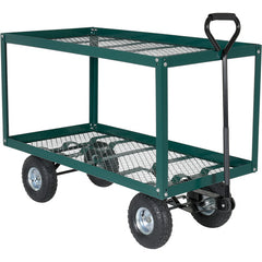 Landscape Cart Two Shelf 300 lb 48 × 24 - Exact Industrial Supply