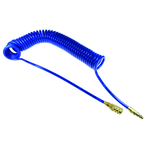 #PR1210BB - 1/2 MPT x 10 Feet - Dark Blue - Flexcoil - Benchmark Tooling