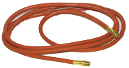 #4625 - 3/8'' ID x 25 Feet - 2 Male Fitting(s) - Air Hose with Fittings - Benchmark Tooling