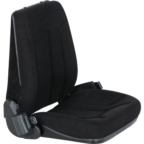 Deluxe Forklift Cloth Seat W/Seat Belt - Exact Industrial Supply