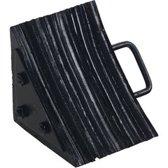 ‎Laminated Rubber Chock7-5/8W × 10-5/8L × 7-7/8H - Exact Industrial Supply