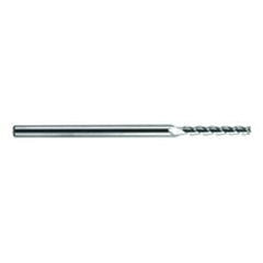 8mm Dia. - 100 mm OAL - Extra Reach - Ball Nose-AD-Carbide End Mill - 3FL - Benchmark Tooling
