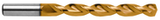 13/32 Dia. x 5-1/4 OAL Jobber-Drill  -TiN Coated - Benchmark Tooling