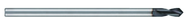 10mm Dia. - X 200mm OAL - HSS-Co AG Starting Drill-TiAlN Coated - Benchmark Tooling