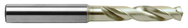L7572P 4.1mm Dia. X 22mm OAL- Stub-Powder Metal- HSCO-Drill -TiN+TiCN Coated - Benchmark Tooling